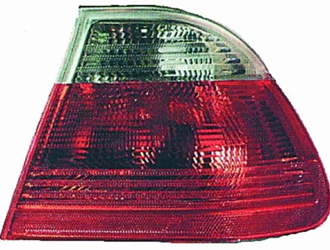 Feu arrière droit extérieur pour BMW série 3 E46 de 1998 à 2001 rouge,