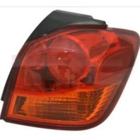 Feu arrière droit extérieur à LED pour MITSUBISHI ASX 2013-2016, orange/rouge, Neuf