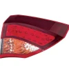 Feu arrière droit extérieur pour RENAULT LAGUNA III, 2007-2010, rouge, Neuf
