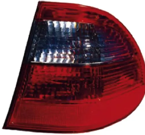 Feu arrière droit extérieur pour MERCEDES CLASSE E (W211) de 2002 à 2006, Mod. BREAK ELEGANCE, rouge fumé, Neuf