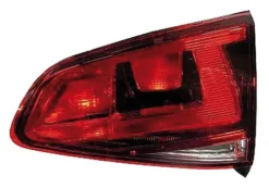 Feu arrière droit intérieur pour VOLKSWAGEN GOLF VII ph. 1 2012-2016, rouge foncé/noir/blanc, Neuf