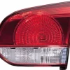 Feu arrière droit intérieur pour VOLKSWAGEN GOLF VI 2008-2012 rouge/blanc (type Hella) partie hayon