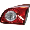 Feu arrière droit intérieur pour NISSAN QASHQAI I ph.1, 2007-2010, (rouge/blanc), partie sur hayon