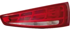 Feu arrière droit pour AUDI Q3 I phase 1, 2011-2014, blanc et rouge, Neuf