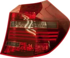 Feu arrière droit pour BMW SERIE 1 E87N de 2007 à 2011, noir, rouge et fumé, BLACK LINE, Neuf