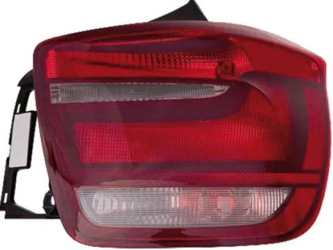 Feu arrière droit pour BMW Serie 1 F20 2011-2015, rouge-incolore, Neuf
