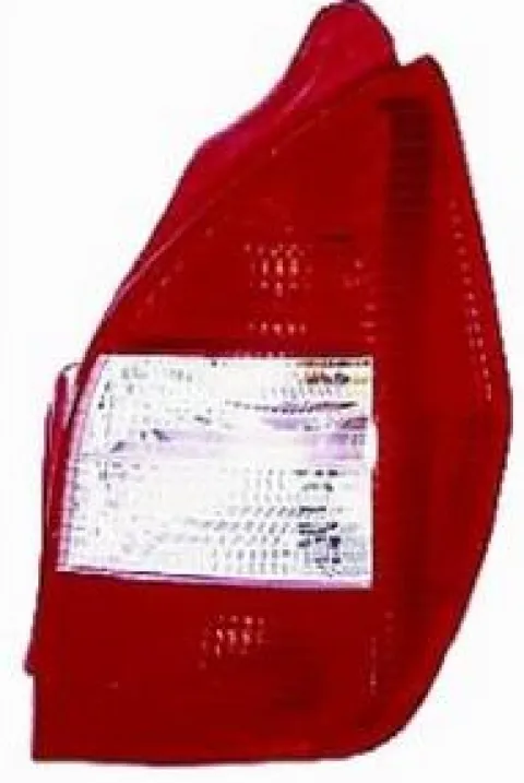 Feu arrière droit pour CITROËN C2 phase 1, 2005-2008, rouge/blanc, Neuf