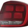 Feu arrière droit pour DACIA SANDERO II phase 2, 2016-2020, blanc et rouge, Neuf
