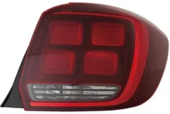 Feu arrière droit pour DACIA SANDERO II phase 2, 2016-2020, blanc et rouge, Neuf