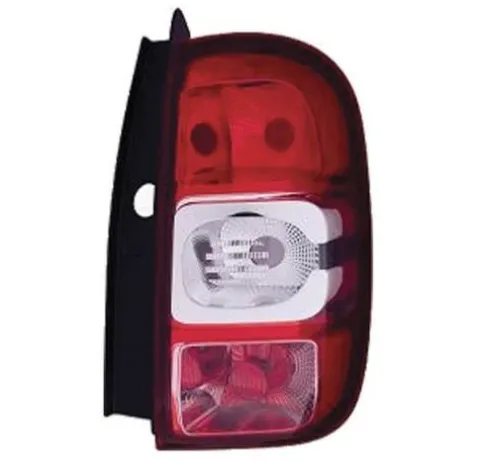 Feu arrière droit pour DACIA DUSTER I phase 2, 2013-2017, (rouge/blanc), Neuf