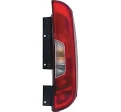 Feu arrière droit pour FIAT DOBLO II phase 2 2015-2022, Mod. 2 porte, blanc et rouge, Neuf