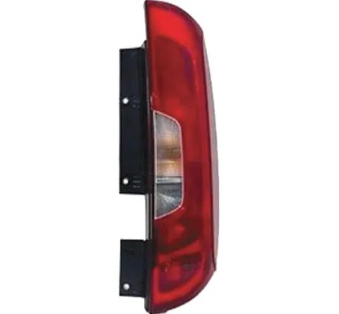 Feu arrière droit pour FIAT DOBLO II phase 2 2015-2022, Mod. 2 porte, blanc et rouge, Neuf