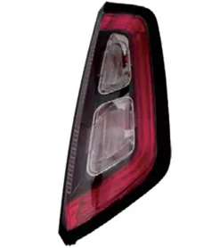 Feu arrière droit pour FIAT PUNTO III depuis 2012 >, contour noir, à LED, à vis, Neuf