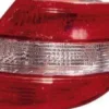 Feu arrière droit pour MERCEDES CLASSE C phase 1 2007-2011 (W204), blanc/rouge, Mod. Berline, Neuf