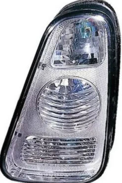 Feu arrière droit pour MINI R50/R53 de 2001 à 2004, incolore, Neuf