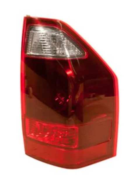 Feu arrière droit pour MITSUBISHI PAJERO III phase 2, 2003-2009, Rouge et blanc, Neuf