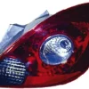 Feu arrière droit pour OPEL CORSA D phase 2, 2011-2014, rouge/fumé, (3 portes - OPC), Neuf