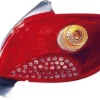 Feu arrière droit pour PEUGEOT 206 Plus (206+) 2009-2013, rouge, (type VALEO), Neuf
