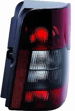 Feu arrière droit pour PEUGEOT PARTNER I phase 1, 1996-2002, rouge fumé, (hayon), Neuf