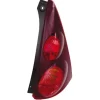 Feu arrière droit pour PEUGEOT 107 phase 3, 2012-2014, noir, Neuf