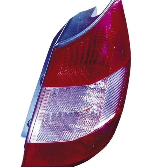 Feu arrière droit pour RENAULT SCENIC II phase 1, 2003-2006, (rouge/rose), Neuf