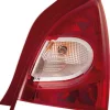 Feu arrière droit pour RENAULT TWINGO II phase 2, 2012-2014, rouge/blanc, Neuf