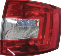 Feu arrière droit pour SKODA OCTAVIA III phase 1 2013-2016, Mod. S.W., Rouge Incolore, Neuf