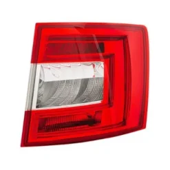 Feu arrière droit pour SKODA OCTAVIA III phase 1 2013-2016, sans porte-lampe, LED, Version VAROK, Mod. SW, Neuf