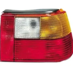 Feu arrière droit pour VOLKSWAGEN POLO III phase 1, 1994-1999, rouge/orange, Neuf