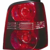 Feu arrière droit pour VOLKSWAGEN TOURAN I phase 2, 2006-2010, fond rouge, Neuf