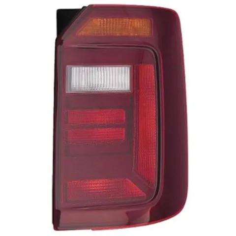 Feu arrière droit pour VOLKSWAGEN CADDY IV, 2015-2020, mod. Hayon, fond noir, neuf