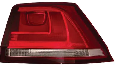 Feu arrière extérieur droit VOLKSWAGEN GOLF VII ph. 1 2012-2016, rouge/blanc, Variant SW