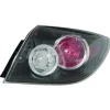 Feu arrière extérieur droit pour MAZDA 3 I 2006-2009, Noir, Mod. 5 portes, neuf