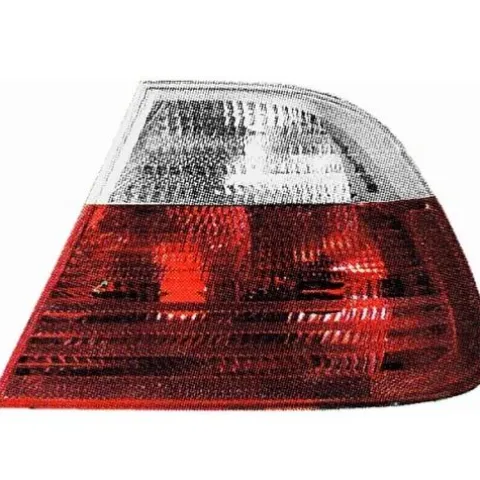 Feu arrière extérieur droit pour BMW Serie 3 E46 COUPÉ, 2001-2003, blanc/rouge, Neuf