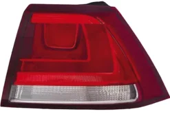 Feu arrière extérieur droit VOLKSWAGEN GOLF VII ph. 1 2012-2016, rouge/blanc, Neuf