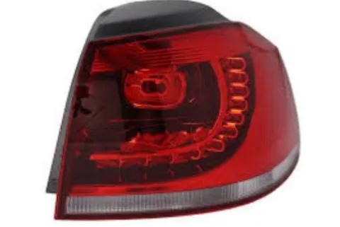Feu arrière extérieur droit pour VOLKSWAGEN GOLF VI GTI/GTD, 2009-2013, à LED, Neuf