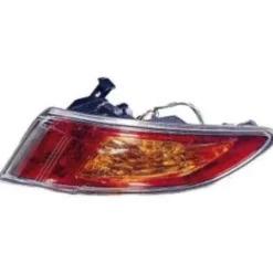 Feu arrière extérieur droit pour HONDA CIVIC VIII 3/5 portes 2006-2009, rouge/orange, Neuf
