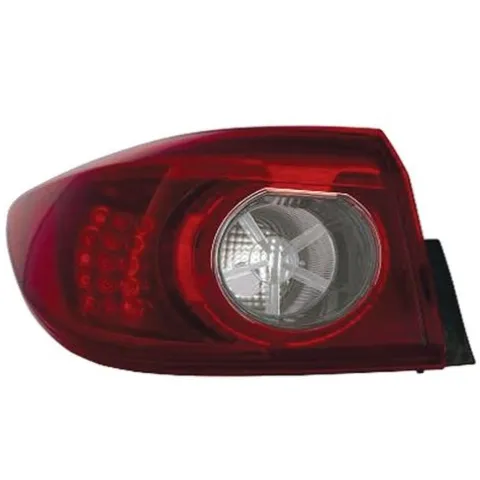 Feu arrière extérieur gauche pour MAZDA 3 III phase 1 2013-2016, à LED, mod. 4 portes, neuf