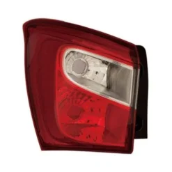 Feu arrière extérieur gauche pour SUZUKI S-CROSS 2013-2016, blanc/rouge, Neuf