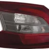 Feu arrière extérieur gauche PEUGEOT 308 II phase 2 T9 2017-2021, à LED, rouge/blanc, Neuf