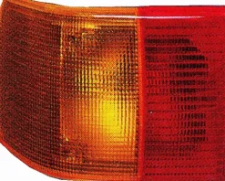 Feu arrière extérieur gauche pour AUDI 80 B3 1986-1991, orange, Neuf