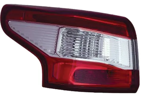 Feu arrière extérieure gauche pour NISSAN QASHQAI II ph. 1 2014-2017, Led, Rouge Incolore