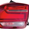 Feu arrière gauche à LED pour BMW Serie 1 F20 2011-2015, rouge-incolore, Neuf