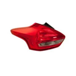 Feu arrière gauche à LED pour FORD FOCUS III phase 2 2014-2018, rouge incolore, modèle 5 portes, Neuf
