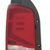 Feu arrière gauche à LED pour VOLKSWAGEN TRANSPORTER T6.1 phase 2, depuis 2019, blanc et rouge, Mod. 2 portes, Mod. MULTIVAN-CARAVELLE, Neuf
