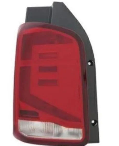Feu arrière gauche à LED pour VOLKSWAGEN TRANSPORTER T6.1 phase 2, depuis 2019, blanc et rouge, Mod. 2 portes, Mod. MULTIVAN-CARAVELLE, Neuf