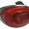 Feu arrière gauche à LED pour FIAT 500L Trekking, 2013-2017, cadre satiné, Neuf