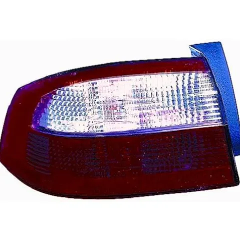 Feu arrière gauche extérieur pour RENAULT LAGUNA II Phase 1, 2001-2005, rouge, Neuf