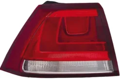 Feu arrière gauche extérieur pour VOLKSWAGEN GOLF VII ph. 1 2012-2016 rouge/blanc, Neuf