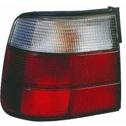 Feu arrière gauche extérieur pour BMW Serie 5 E34 1988-1995, rouge/blanc, Mod. 4 portes, Neuf